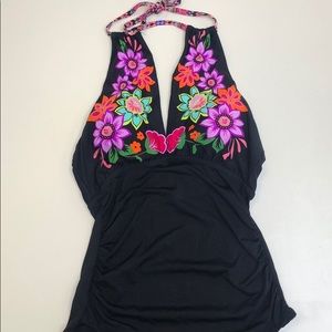 Anne Cole Tropical Tankini